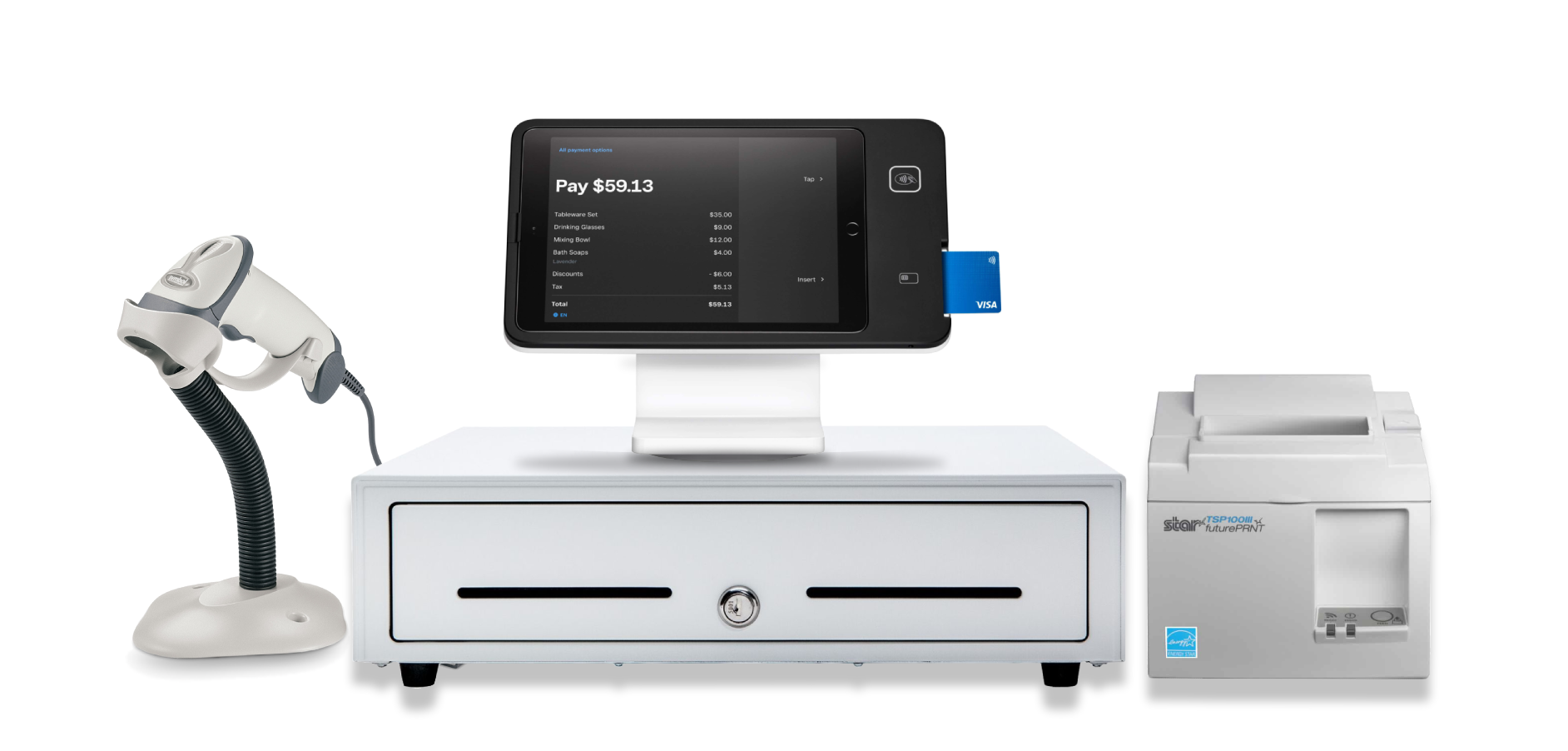 POSGuys.com Square Stand POS Kit Retail POS Systems