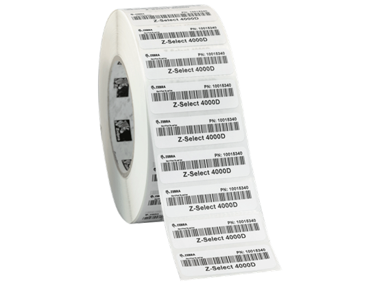Zebra Z-Select 4000D Direct Thermal Barcode Label Stock | POSGuys.com
