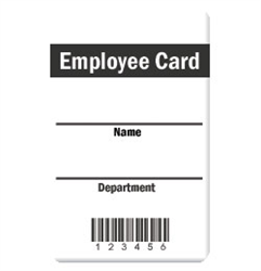Employee Card Design 1 Photo