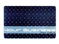Alternate image for Diamond Plate w Grey Banner