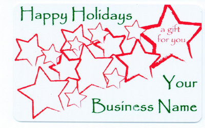 Holiday Gift Card Design 1 Product Image