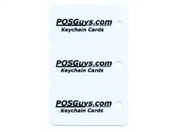 Keychain Cards 3-Up Standard Photo