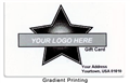 Alternate image for Custom Logo Gift Card