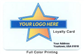 Alternate image for Custom Logo Customer Loyalty Card