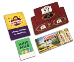 Laminated Loyalty Cards Photo