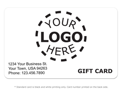 Custom Logo Gift Card Photo